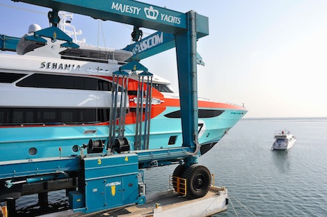 Image for article Gulf Craft launch Majesty 135 'Sehamia'